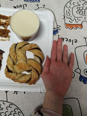 Tamaño del pretzel at Vegabonty in Fuengirola