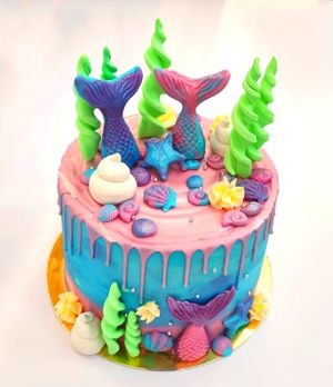 Mermaid at Vegabonty in Fuengirola