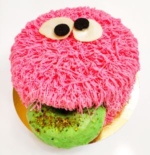Donut monster at Vegabonty in Fuengirola