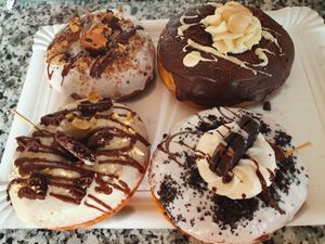 Doughnuts at Vegabonty in Fuengirola