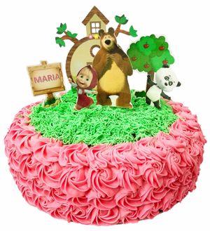 Masha and the bear at Vegabonty in Fuengirola