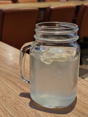 Lime juice at Nalan Restaurant - City Hall in Central Singapore