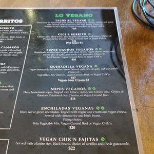  at Maria's Mexican Restaurant in South Lake Tahoe