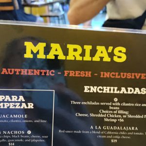  at Maria's Mexican Restaurant in South Lake Tahoe