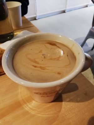 Latte at Oppa in St Andrews