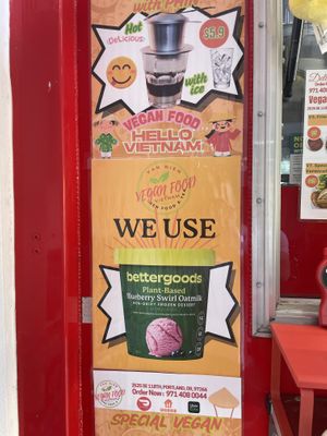   at  Van Nien Vegan Baguette Food Coffee Tea in Portland