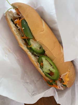   at  Van Nien Vegan Baguette Food Coffee Tea in Portland