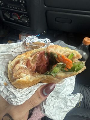   at  Van Nien Vegan Baguette Food Coffee Tea in Portland