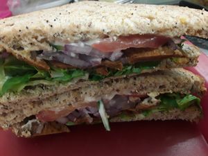 Vegan sandwiches made to order  at The Vegan Bakery Company in Worthing