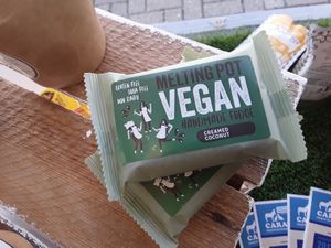 Vegan fudge and lots of other sweet treats at The Vegan Bakery Company in Worthing