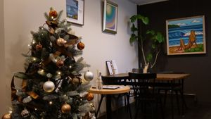 nice cafe atmosphere at Vegeto LIKO in Sendai