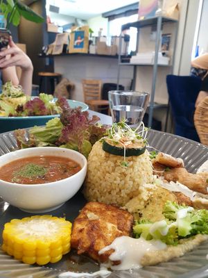Lunch set, size M at Vegeto LIKO in Sendai