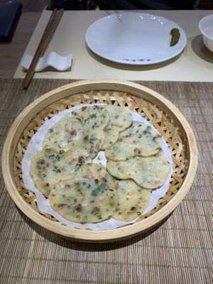 Potato pancakes  at RúShì Shū 如是蔬 in Sanya