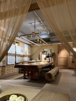 Interior is nice at RúShì Shū 如是蔬 in Sanya