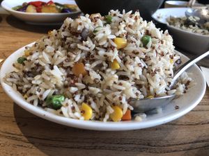 This rice was meh, we ordered another fried rice dish that kicked this one’s butt , but unfortunately I have no picture  at RúShì Shū 如是蔬 in Sanya