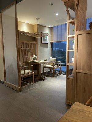 Nice and quiet setting  at RúShì Shū 如是蔬 in Sanya