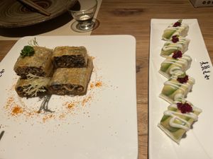 Tasty options  at RúShì Shū 如是蔬 in Sanya