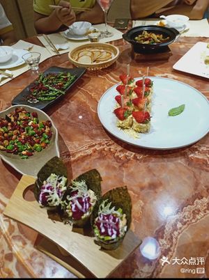 Vegan restaurant at RúShì Shū 如是蔬 in Sanya