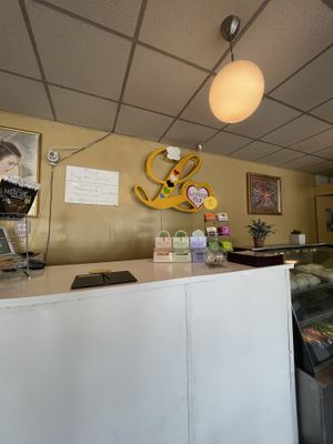 A look inside the hut  at Loving Hut - Ledgewood in Ledgewood