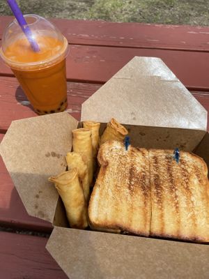 Thai bubble tea !!  at Loving Hut - Ledgewood in Ledgewood