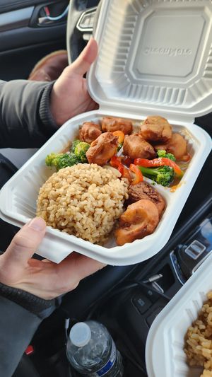 Sweet and Sour Chicken Nuggets at Loving Hut - Ledgewood in Ledgewood