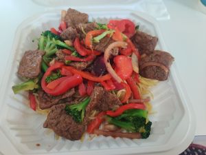 Singapore Noodles at Loving Hut - Ledgewood in Ledgewood