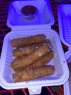 "Mozzarellas” sticks  at Loving Hut - Ledgewood in Ledgewood