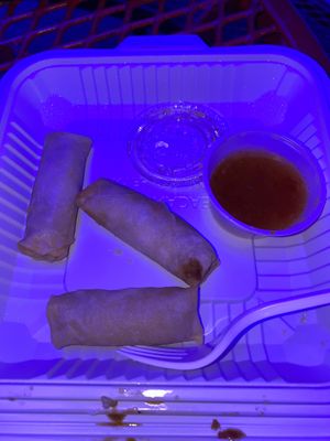 Spring rolls  at Loving Hut - Ledgewood in Ledgewood