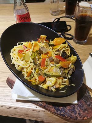 Thai curry noodles 🍜 at Restoran ŠtoRiJa in Rijeka