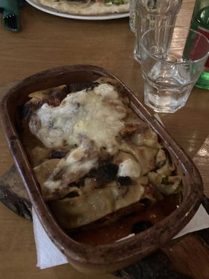 vegan lasagna (tastes way better than it looks haha)  at Restoran ŠtoRiJa in Rijeka
