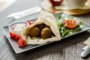 Vegan Falafel at Restoran ŠtoRiJa in Rijeka
