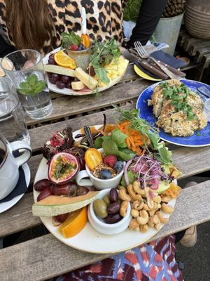 Vegan brunch.  at Cafe Fleuri in Odense