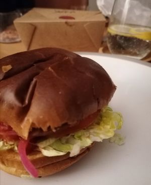 Classic Burger at Saucy in Sheffield