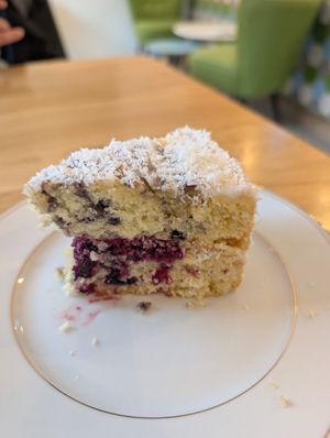 Vegan pie at Carli's Coffee in Echternach