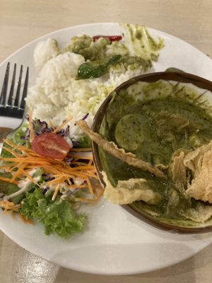 Thai green curry  at b twelve in Kuantan
