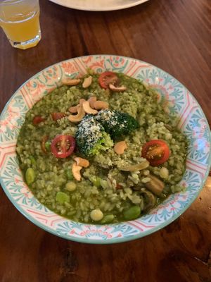 Pesto risotto rice  at b twelve in Kuantan