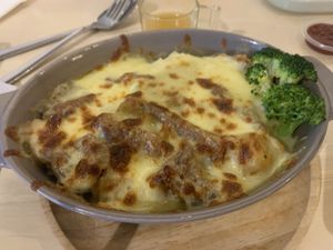 Cheese baked curry rice   at b twelve in Kuantan