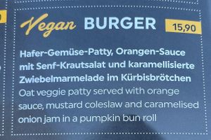Veganer Burger  at Das Meyers in Cochem