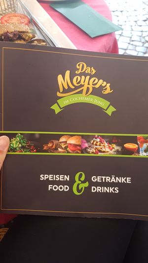 Name of restaurant
 at Das Meyers in Cochem