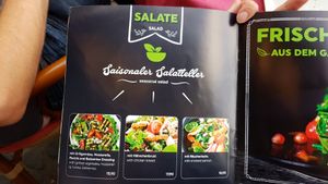 Vegetarian salad at Das Meyers in Cochem