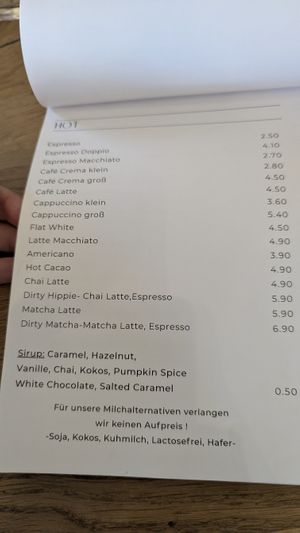 Fettes Plus: kein Aufpreis für Milchalternativen 👌🏽 at Seasalt Café in Bruchsal