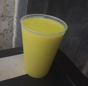 (Green) coconut & rice milk blend w/ flavors of mandarin orange, passion fruit, grapefruit, & orange blossom at Walt Disney World - Milk Stand in Lake Buena Vista