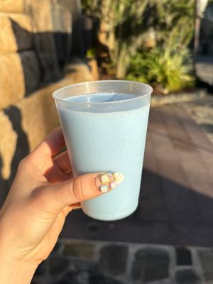 blue milk  at Walt Disney World - Milk Stand in Lake Buena Vista
