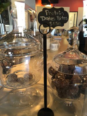 Power balls made in-house. at Squally's Cafe in Las Vegas