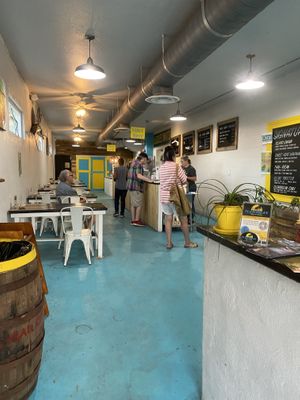 Inside restaurant   at The Floribbean in St Petersburg