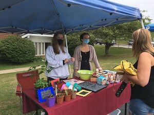 Vendor at Stow Farmers Market in Stow