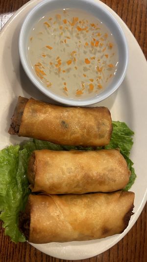 Spring rolls   at Ruan Thai Restaurant in Wheaton