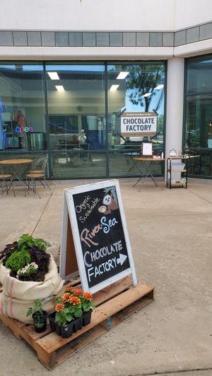 Hidden in the back at River-Sea Chocolates in Chantilly