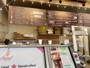 Menu  at Sweet Journey Soft Serve in Kailua Kona