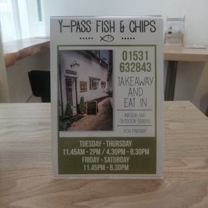 Opening times at Y Pass in Ledbury